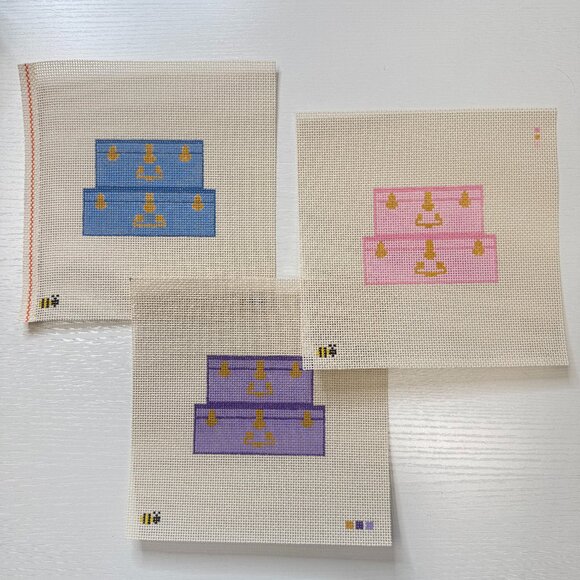 The Seamless Bee LLC Other - Trunk Needlepoint Canvas